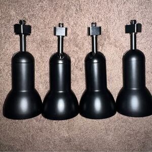 Hampton Bay Light Black Linear Track Lighting R30/PAR30 Large Step Head